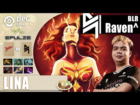 TALON vs BLACKLIST | RAVEN LINA 20-0 WTF INSANE CARRY | DPC 2023 SEA TOUR 1 WINTER Dota 2 Highlight