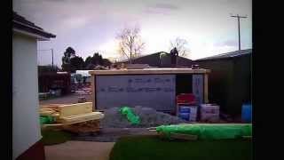 preview picture of video 'Timelapse Garage Build - Oakwrights Country Buildings'