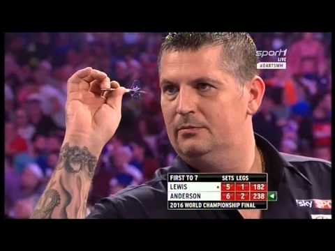 Gary Anderson 9 Darter und Entscheidung Dart WM 2016
