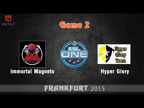 Hyper Glory vs Immortal Magneto g2 - Dota 2 ESL One 2015