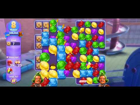 Willy Wonka's World of Candy - Level 317 Complete