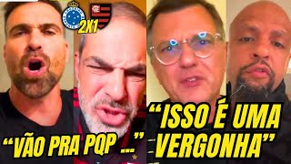 QUASE INFARTARAM! MÍDIA FLAMENGUISTA ENLOUQUECE COM VIRADA DO CRUZEIRO SOBRE O FLAMENGO!