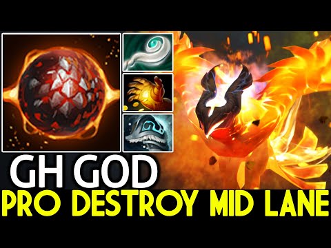 GH [Phoenix] Destroy Mid Lane with Signature Hero Dota 2