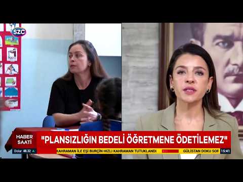 Eğitim-İş Genel Sekreteri Seher Ergin - Eğitim - İş'ten MEB'e Atama Tepkisi - Sözcü TV | EĞİTİM İŞ