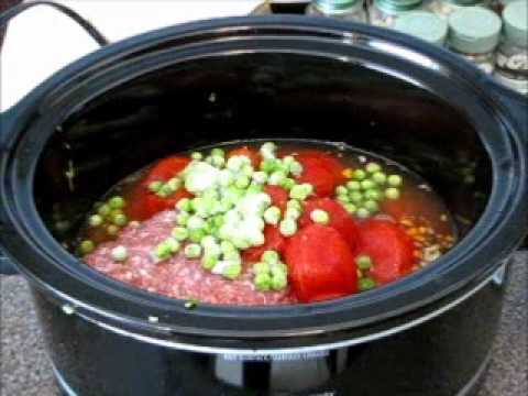 Slow it Down Beef Barley Soup