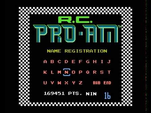 "R.C. Pro-Am" Music : 6 - Name Entry