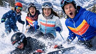 Download lagu First Time Skiing as a Family! ⛷️ Kids’ Reactions Were Priceless mp3
