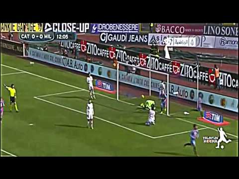 Catania vs AC Milan 1-3. 1/12/2013