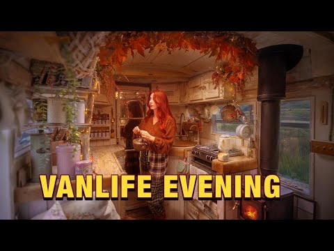 VANLIFE:  My Evening Routine 🌙 Alone in a Van