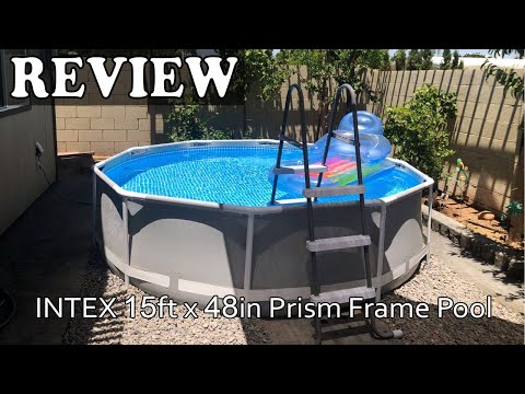 INTEX 12ft x 30in Prism Frame Pool Set - Review 2022