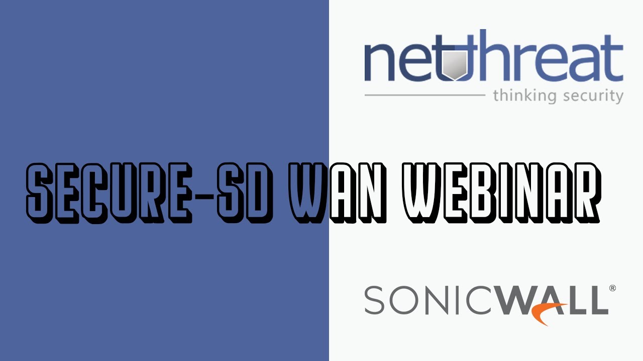 Introducing SonicWall Secure SD-WAN