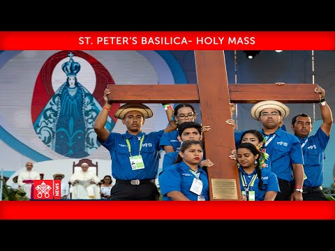 November 22 2020, Holy Mass - handing over of the WYD Cross - Pope Francis