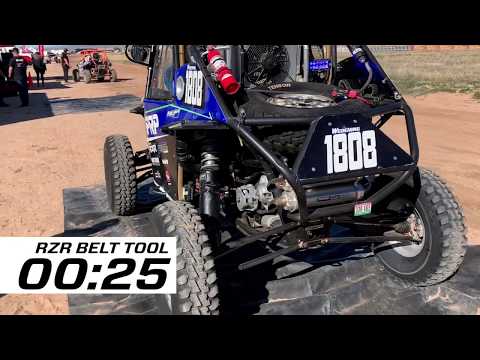 Changing a RZR Belt in Under 30 Seconds - PRP's Belt Changing Tool