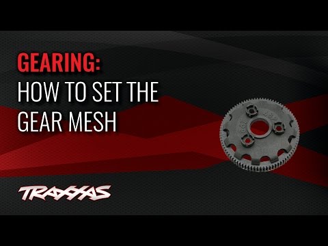 How to Set the Gear Mesh | Traxxas Support