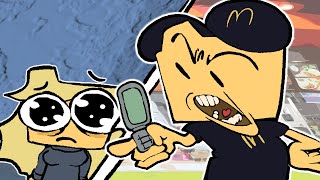 Cover art for Meri Wants Something to Eat ( Hungry But It's an Animated Ron and Meri Cover )