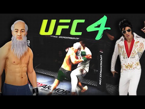 Old Bruce Lee vs. Elvis Presley - EA sports UFC 4