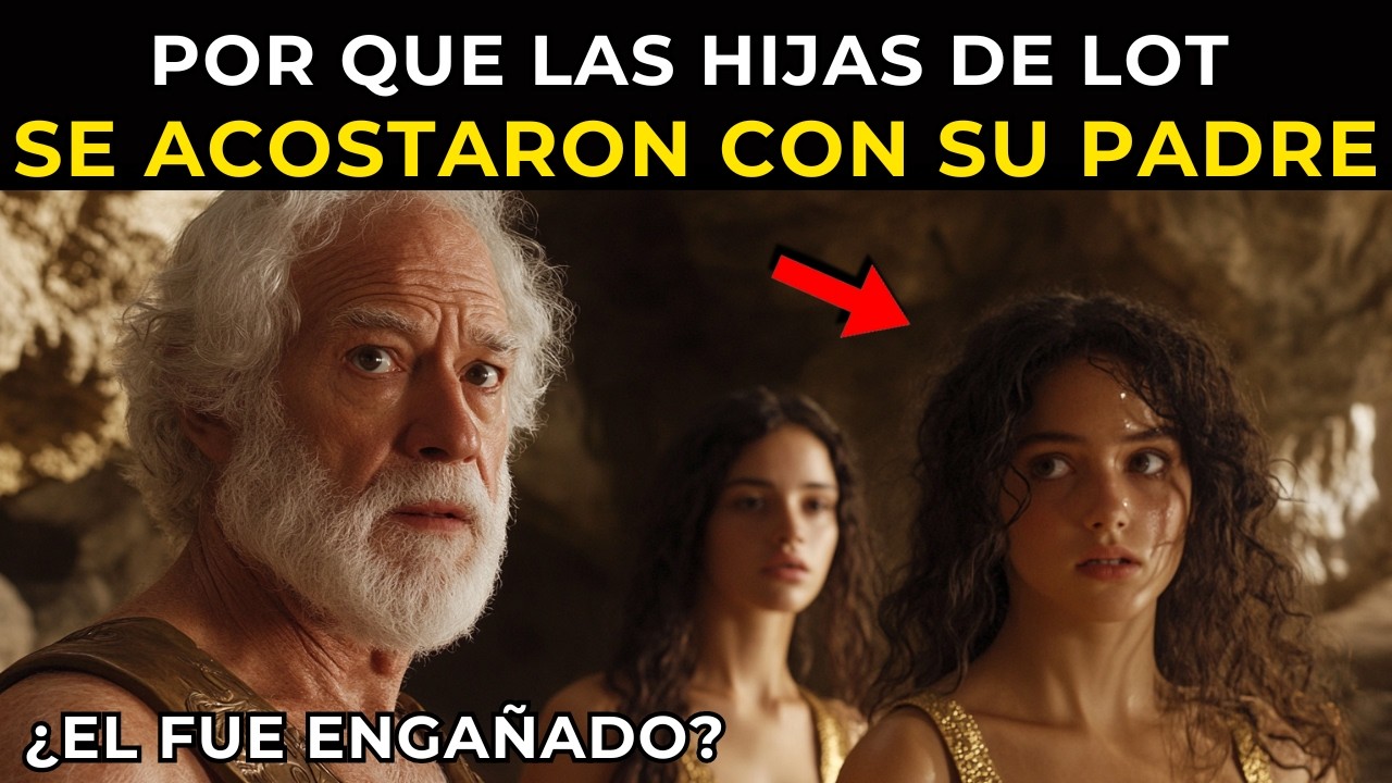 Por qué LAS HIJAS DE LOT SE ACOSTARON CON SU PROPIO PADRE | La historia completa de Lot