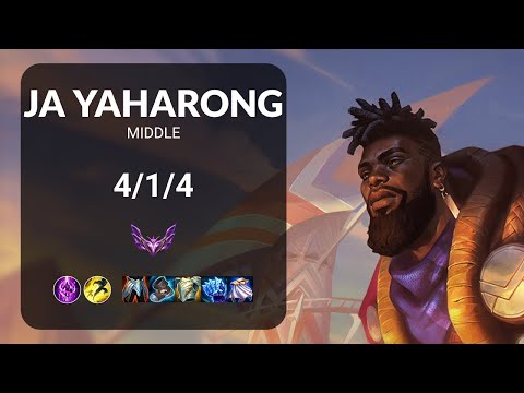 JA Yaharong K'Sante vs Neeko MIDDLE - KR MASTER Patch 13.16