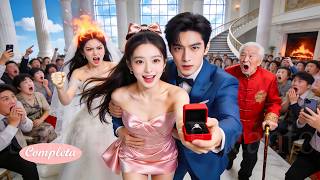 Cancelei o casamento do CEO e ele me pediu em noivado na hora! Todos em choque !#drama