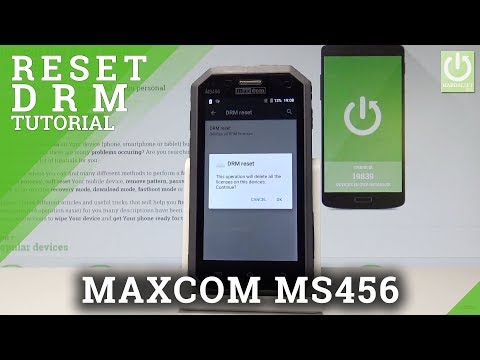 How to Reset DRM in MAXCOM MS456 |HardReset.Info