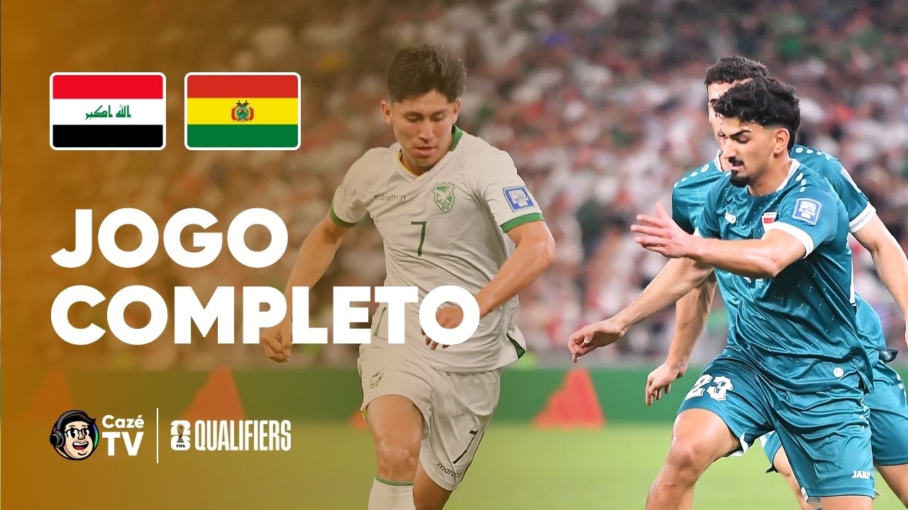 JOGO COMPLETO: IRAQUE X BOLÍVIA | FINAL DA REPESCAGEM MUNDIAL DA COPA DO MUNDO FIFA 2026