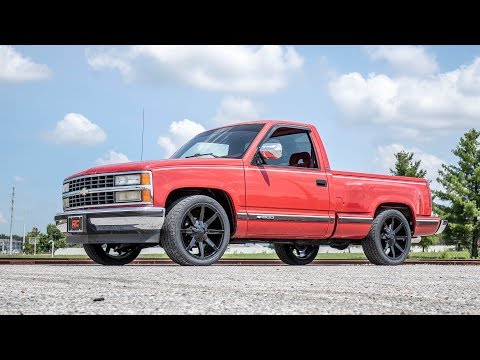1988-1998 GM 1500 Pickup Truck 2- and 4-inch Lowering Kit by Rough Country