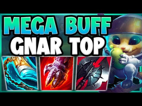 WHY WOULD RIOT BUFF GNAR THIS MANY PATCHES IN A ROW?? GNAR SEASON 11 TOP GAMEPLAY League of Legends
