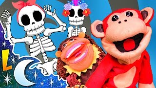 Las Calaveras Salen de Su Tumba Chumbala Cachumbala - Canción infantil con El Mono Sílabo