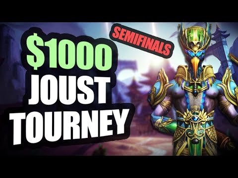 $1000 Joust Tournament IS PAULS THOTH BEATABLE?! Semi-Finals- Smite