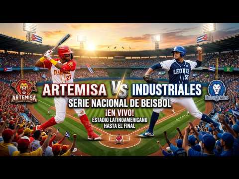 Industriales Vs Artemisa. En vivo. Serie Nacional de Beisbol. Encuentro 2