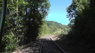 preview picture of video 'Solardraisine Überwaldbahn - km7,6 bis 7,9'