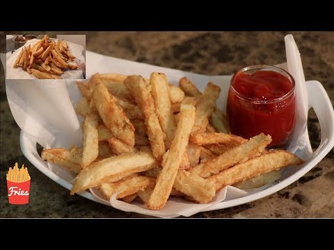LAS MEJORES PAPAS FRITAS *CRUJIENTES Y DELICIOSAS* SUPER FACIL!🤤