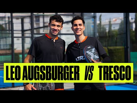 LEO AUGSBURGER vs TRESCO – PARTIDO 1vs1 de PADEL