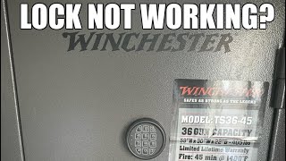 Winchester Safe Lock Issues?  EASY FIX