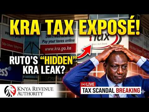 BREAKING: Gachagua celebrating as Ruto's hidden KRA tax scandal leaks 