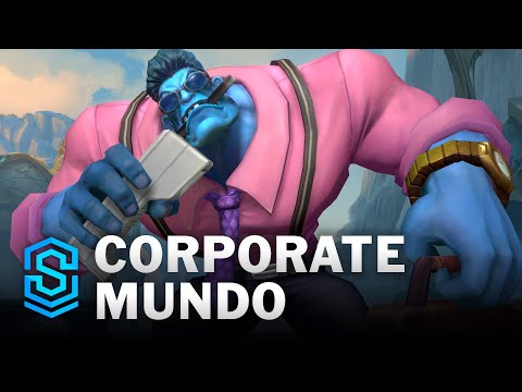 Corporate Mundo Wild Rift Skin Spotlight