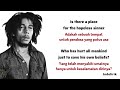 Bob Marley - One Love | Lirik Terjemahan