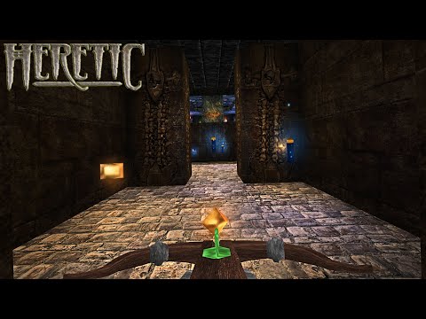 Brutal Heretic 3D + Mods / E5M4 - Courtyard #40