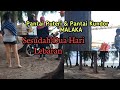 Pantai Puteri Pantai Kundor Malaka Sesudah Dua Hari Lebaran