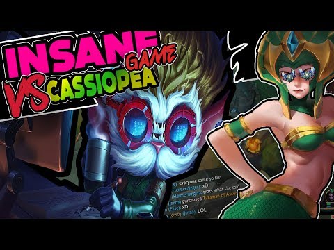 THE ROAD TO MASTER TIER | INSANE HEIMERDINGER VS CASSIOPEIA MID!  - League Of Legends