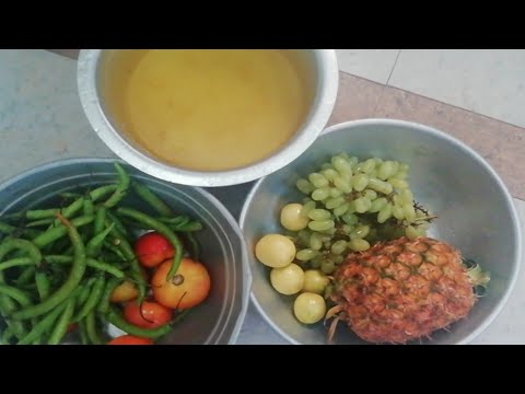 How to clean vegetables & fruits