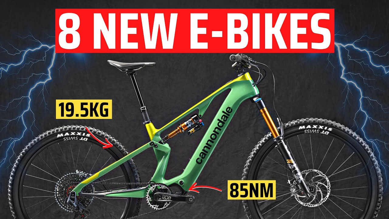 8 New Electric Mountain Bikes for 2024 | BUYERS GUIDE FOR E-BIKES