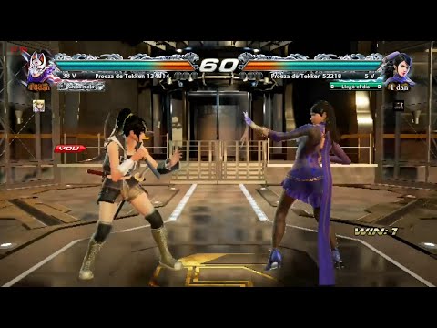 190_1 Kunimitsu ( Anakin x24 ) vs (Tincho) Zafina - Tekken 7 Online sin Grafica FT N11