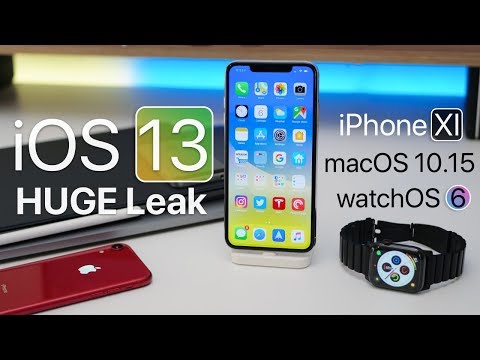 Huge iOS 13, watchOS 6, macOS 10.15 leaks, Rumors, and more Video