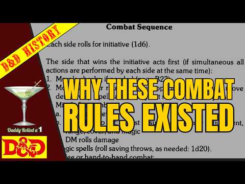 🎲🐉Early D&D Combat Procedures: Why They Worked (and What We Lost)