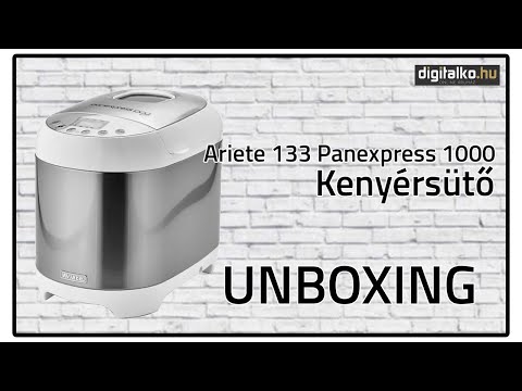 Duonkepė Ariete Panexpress 1000 metal video