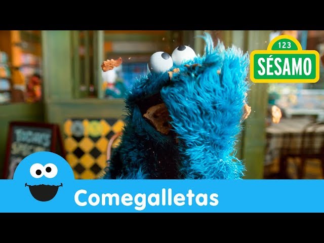 Vídeo relacionado con Sesame Street Monstruo de las Galletas Sudadera con capucha unisex | Jersey azul con capucha para adultos con estampado grafico del personaje del Monstruo de las Galletas