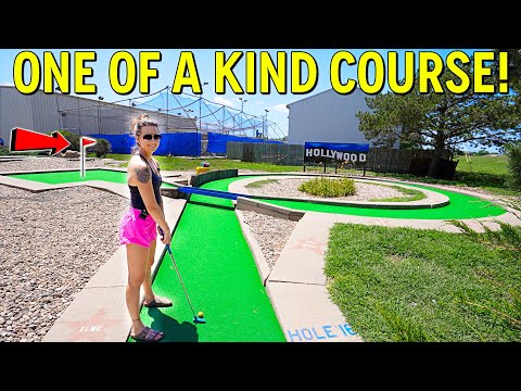 We Have Never Seen a Mini Golf Course Like This!