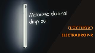 Automatizált szárnyaskapuk védelme LOCINOX ELECTRADROP elektromos retesszel