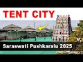 Amazing Tent City At Saraswati Pushkaralu 2025 Pushkar Nagar Kaleshwaram Telangana
